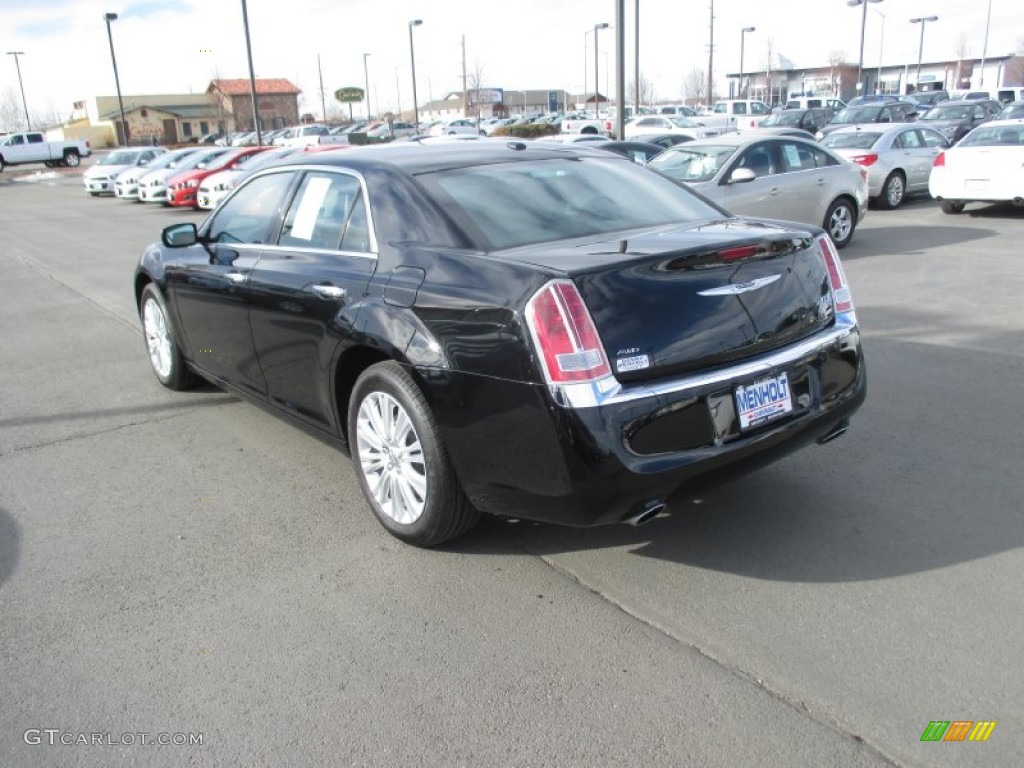 2014 300 C AWD - Gloss Black / Black photo #4