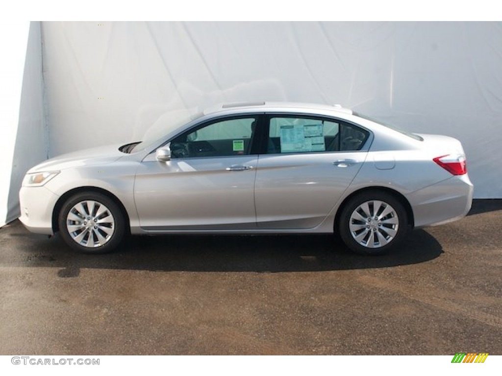 Alabaster Silver Metallic 2015 Honda Accord EX-L Sedan Exterior Photo #101355042