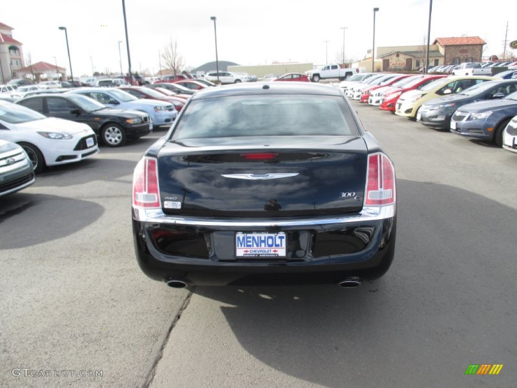 2014 300 C AWD - Gloss Black / Black photo #5