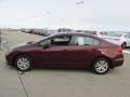Crimson Pearl - Civic LX Sedan Photo No. 4