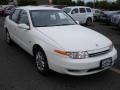 2002 Cream White Saturn L Series L200 Sedan  photo #2