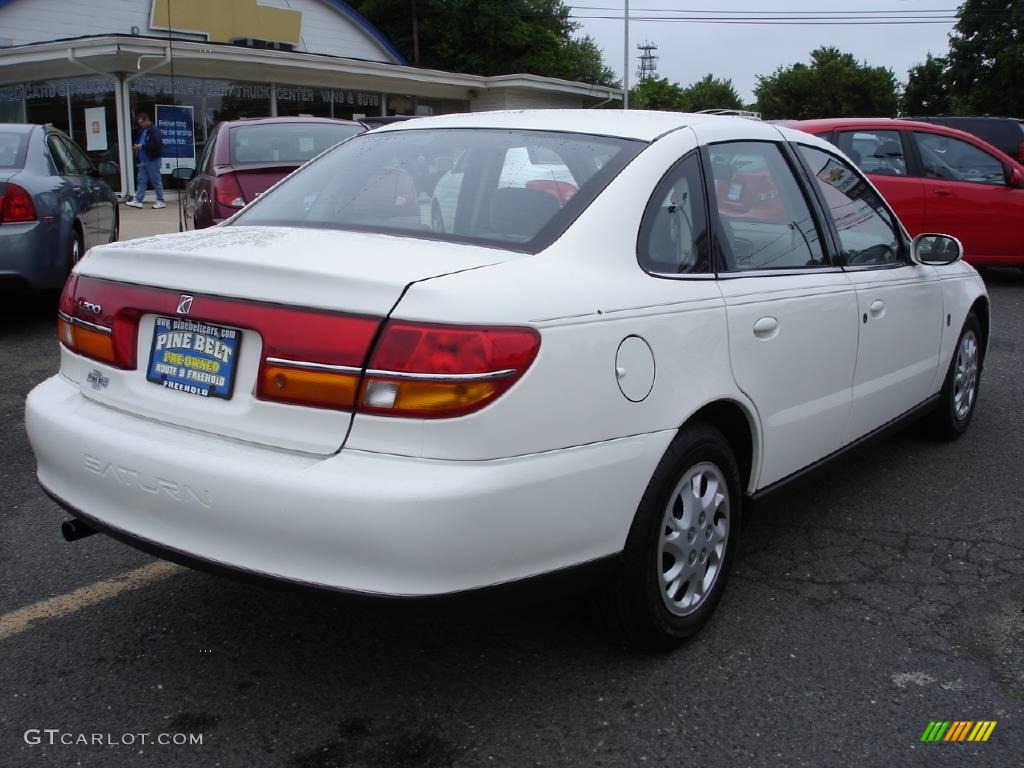 2002 L Series L200 Sedan - Cream White / Gray photo #4