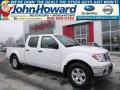 Avalanche White 2009 Nissan Frontier SE Crew Cab 4x4