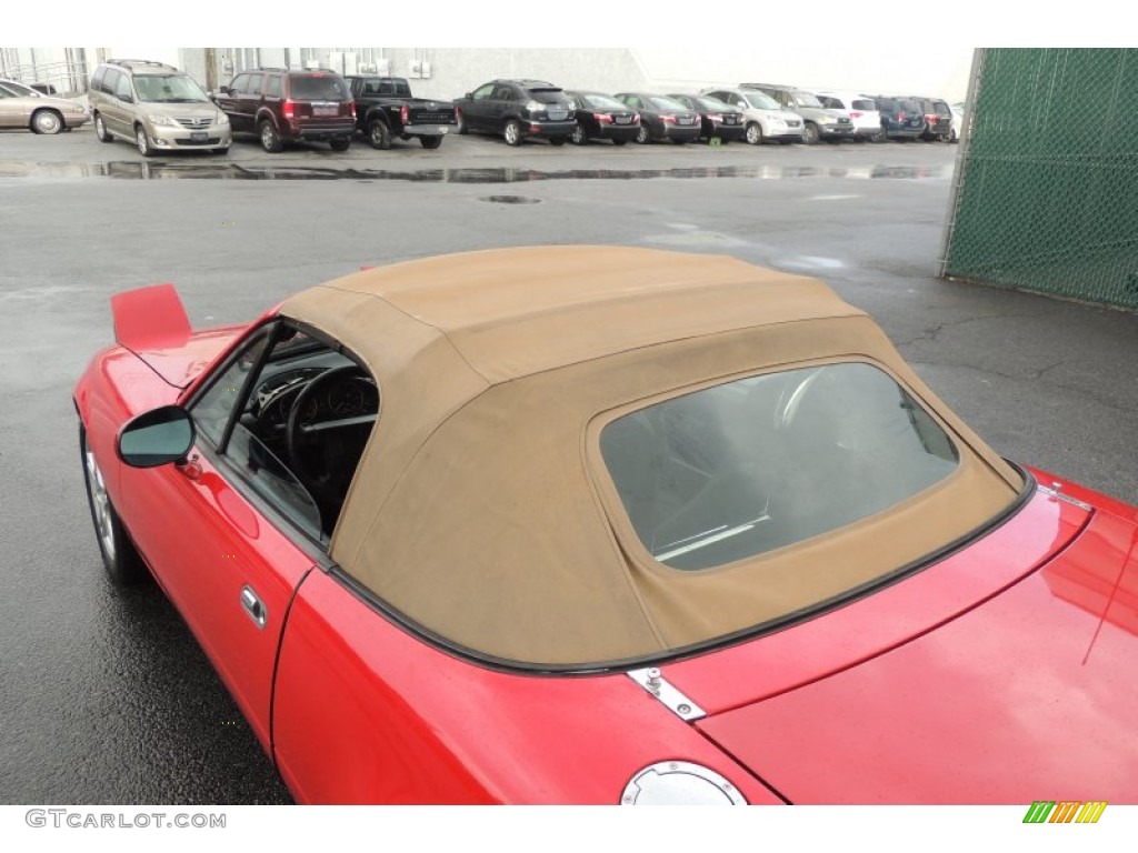 1990 MX-5 Miata Roadster - Classic Red / Black photo #10