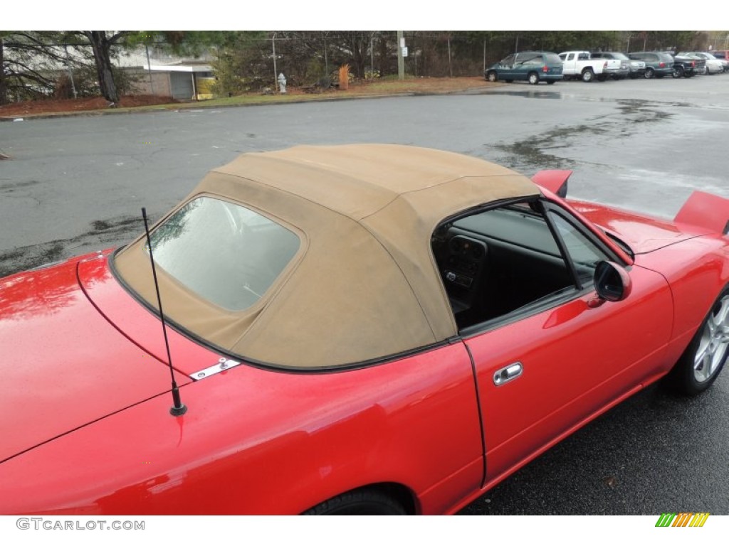 1990 MX-5 Miata Roadster - Classic Red / Black photo #11