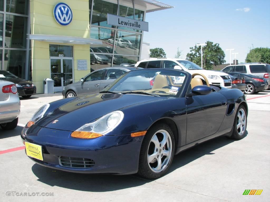 2001 Boxster  - Lapis Blue Metallic / Savanna Beige photo #1