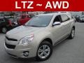 2012 Gold Mist Metallic Chevrolet Equinox LTZ AWD  photo #1