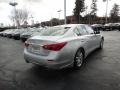 2014 Liquid Platinum Infiniti Q 50 3.7 Premium  photo #4