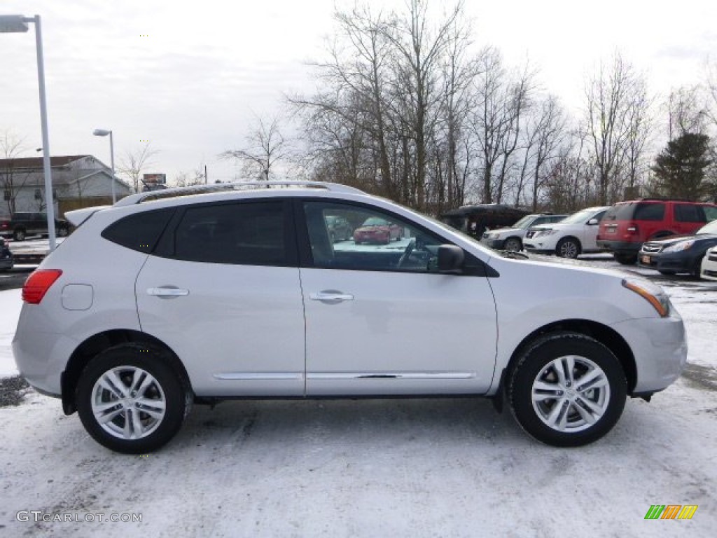Brilliant Silver 2015 Nissan Rogue Select S AWD Exterior Photo #101361831