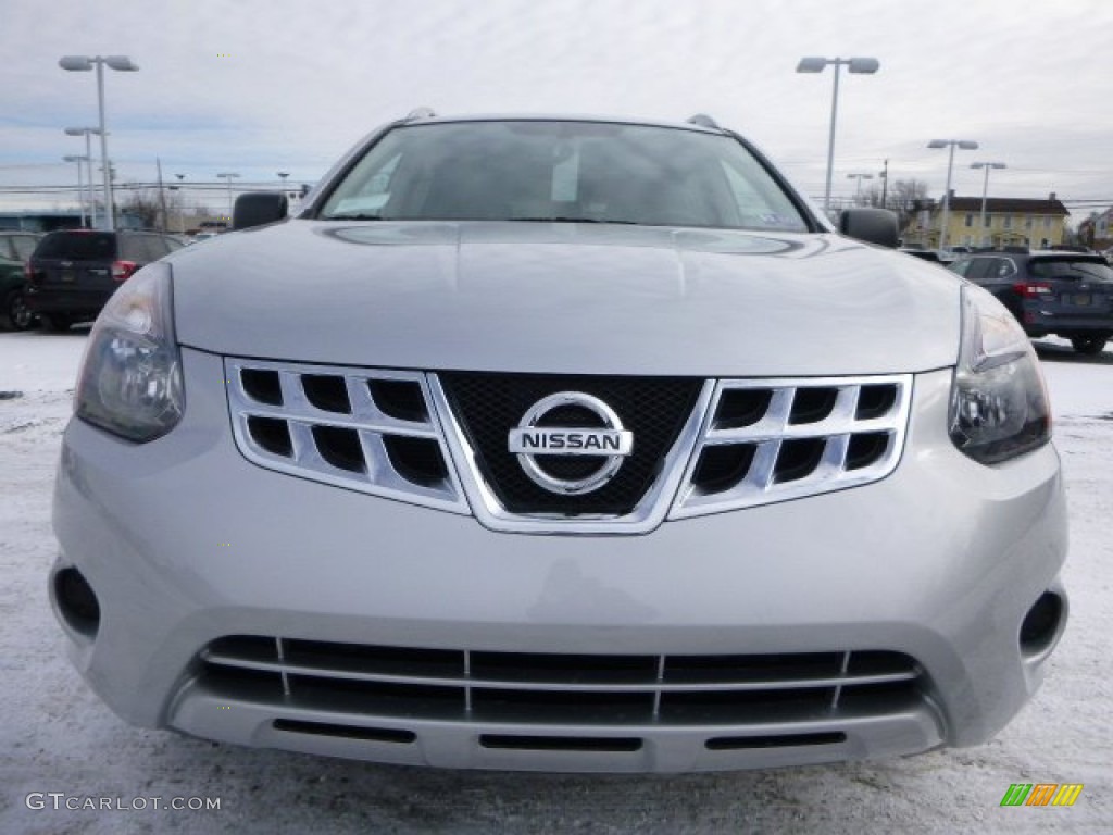 Brilliant Silver 2015 Nissan Rogue Select S AWD Exterior Photo #101361940