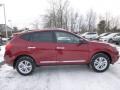 2015 Cayenne Red Nissan Rogue Select S AWD  photo #2
