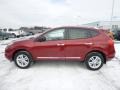 2015 Cayenne Red Nissan Rogue Select S AWD  photo #6