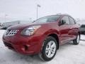 2015 Cayenne Red Nissan Rogue Select S AWD  photo #7