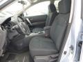 2015 Nissan Rogue Select Black Interior Front Seat Photo