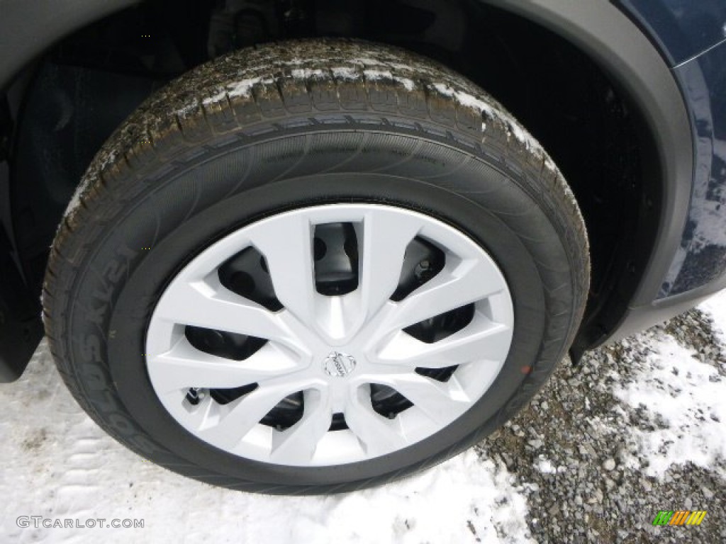 2015 Rogue S AWD - Arctic Blue Metallic / Charcoal photo #9