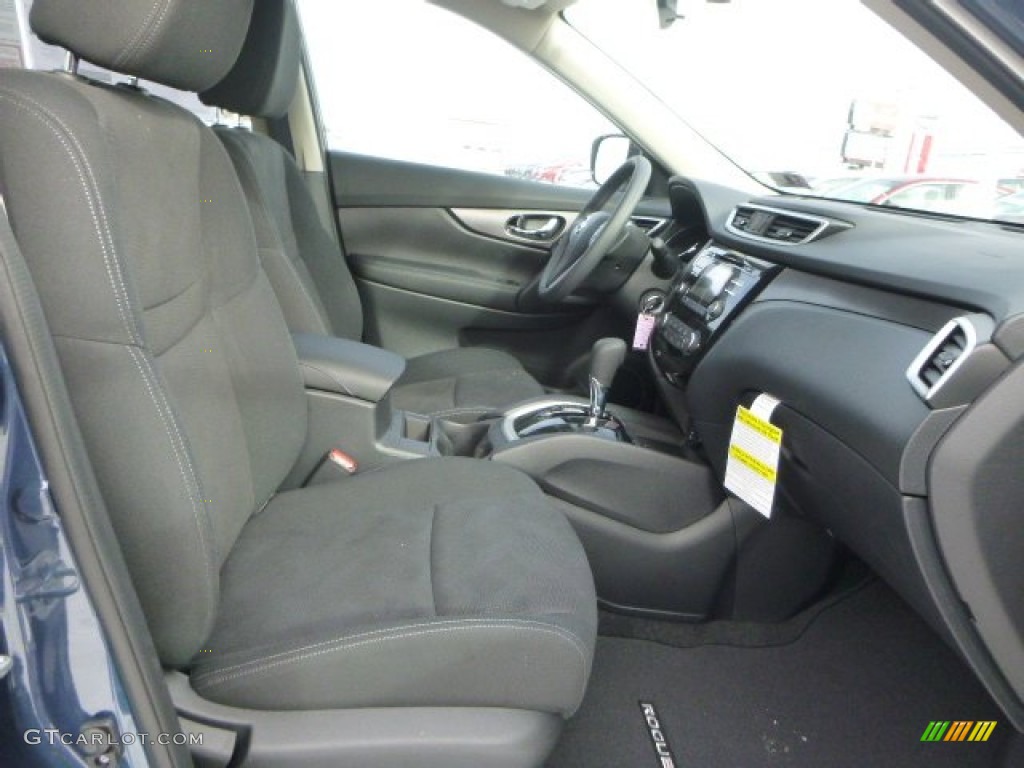 2015 Rogue S AWD - Arctic Blue Metallic / Charcoal photo #10