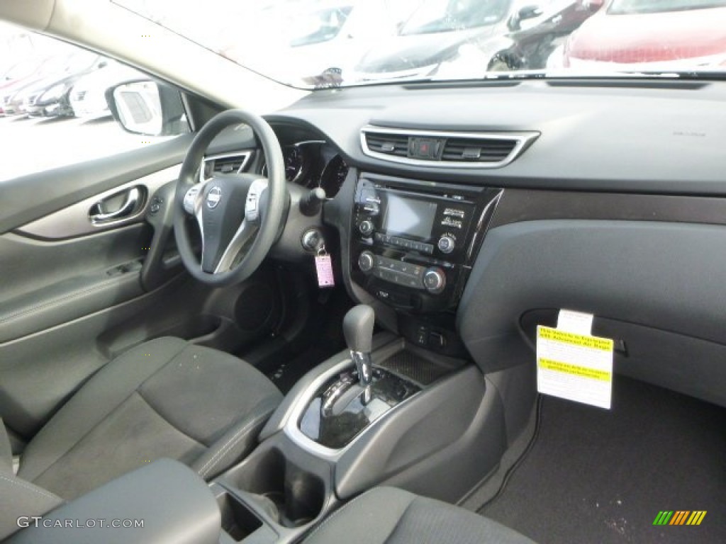 2015 Rogue S AWD - Arctic Blue Metallic / Charcoal photo #11