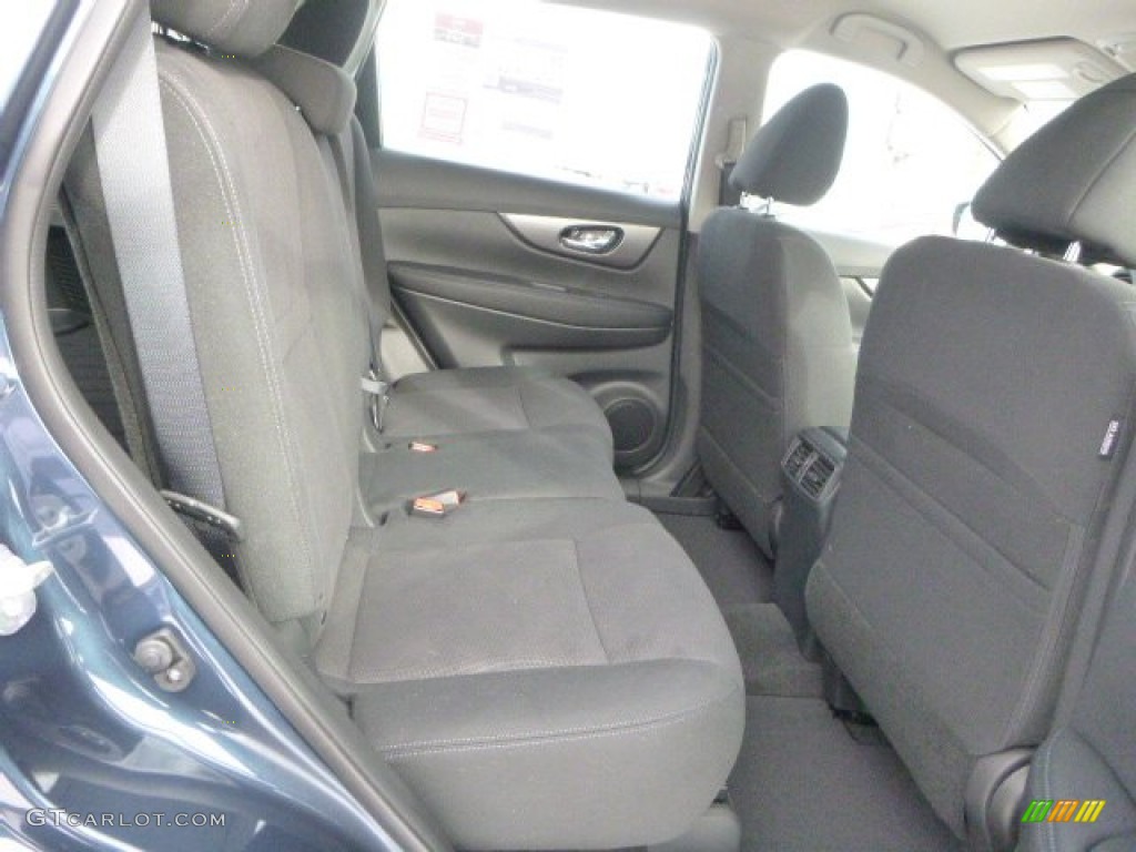 2015 Rogue S AWD - Arctic Blue Metallic / Charcoal photo #12