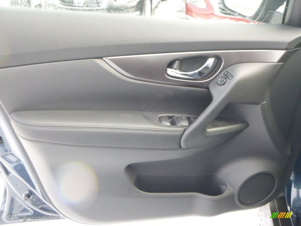 2015 Rogue S AWD - Arctic Blue Metallic / Charcoal photo #16