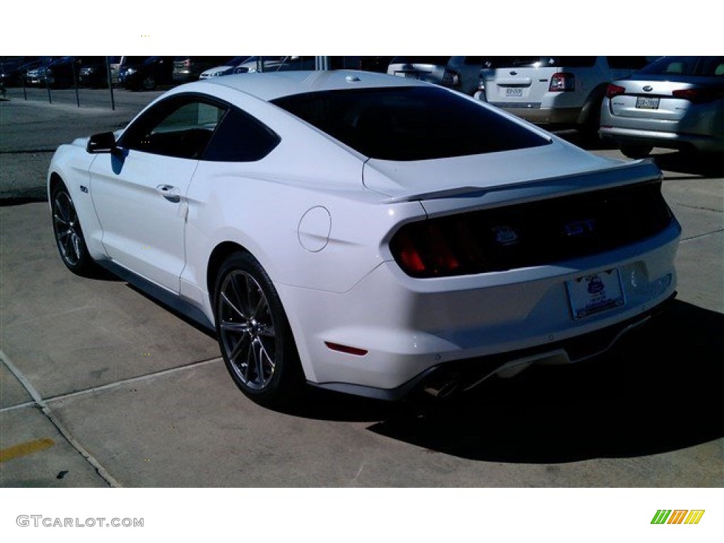 2015 Mustang GT Premium Coupe - Oxford White / Ebony photo #10