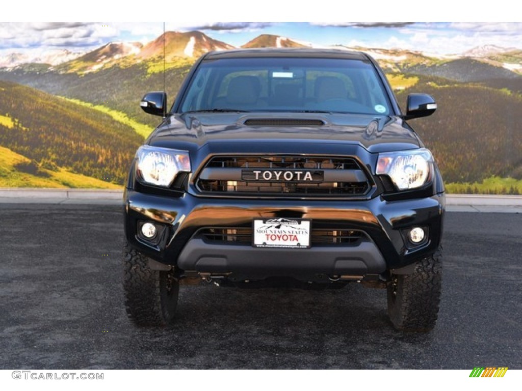 2015 Tacoma TRD Pro Double Cab 4x4 - Black / Graphite photo #2