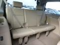 2015 Nissan Armada Almond Interior Rear Seat Photo