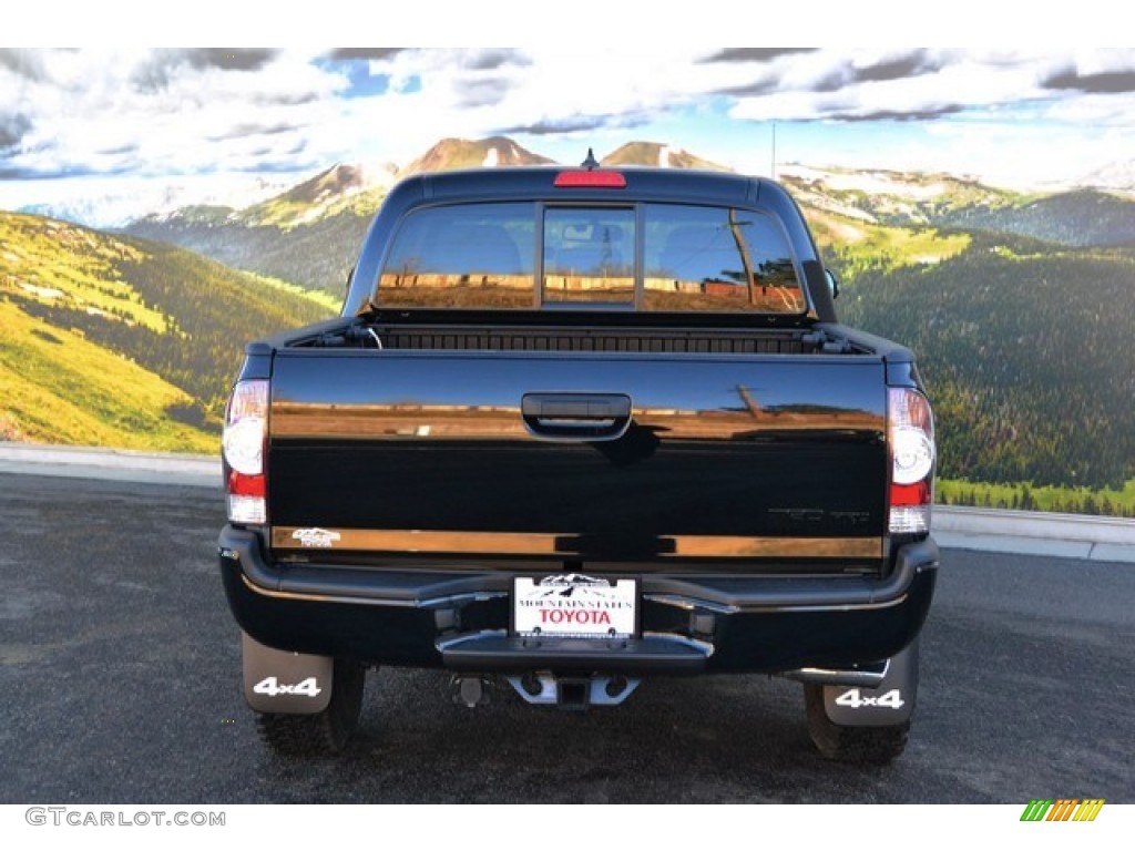 2015 Tacoma TRD Pro Double Cab 4x4 - Black / Graphite photo #4