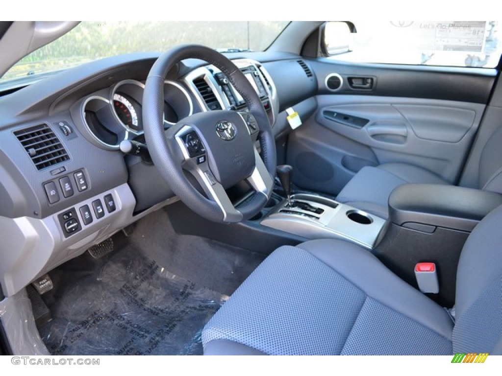 2015 Tacoma TRD Pro Double Cab 4x4 - Black / Graphite photo #5