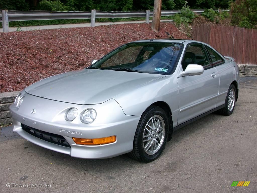 1999 Integra LS Coupe - Vogue Silver Metallic / Ebony photo #1