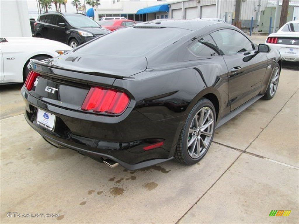 2015 Mustang GT Premium Coupe - Black / Ebony photo #10