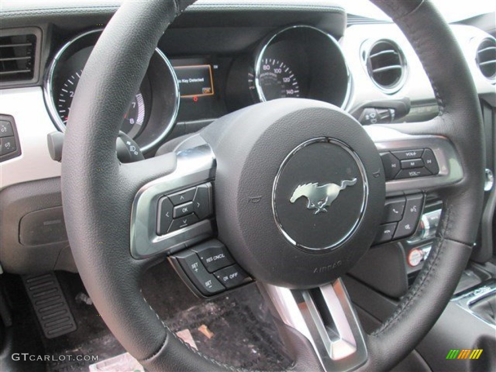 2015 Mustang GT Premium Coupe - Black / Ebony photo #18