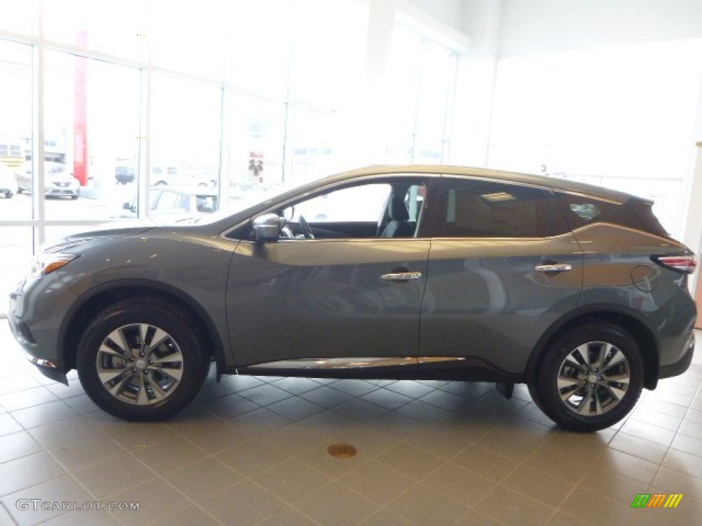 2015 Murano S AWD - Gun Metallic / Graphite photo #2