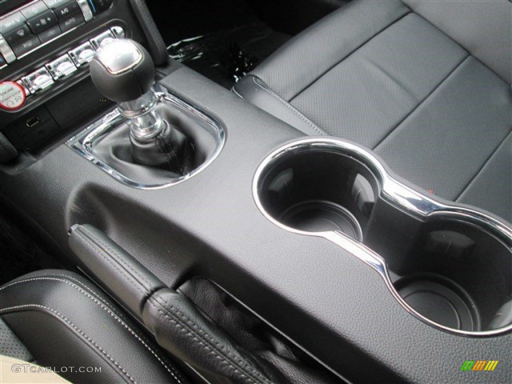 2015 Mustang GT Premium Coupe - Black / Ebony photo #24