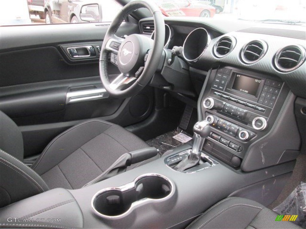 2015 Mustang V6 Coupe - Oxford White / Ebony photo #12
