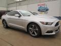 2015 Ingot Silver Metallic Ford Mustang V6 Coupe  photo #1