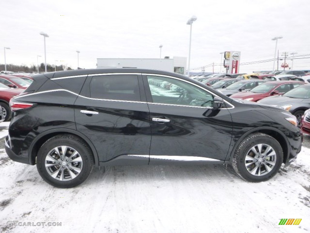 Magnetic Black 2015 Nissan Murano S AWD Exterior Photo #101367234