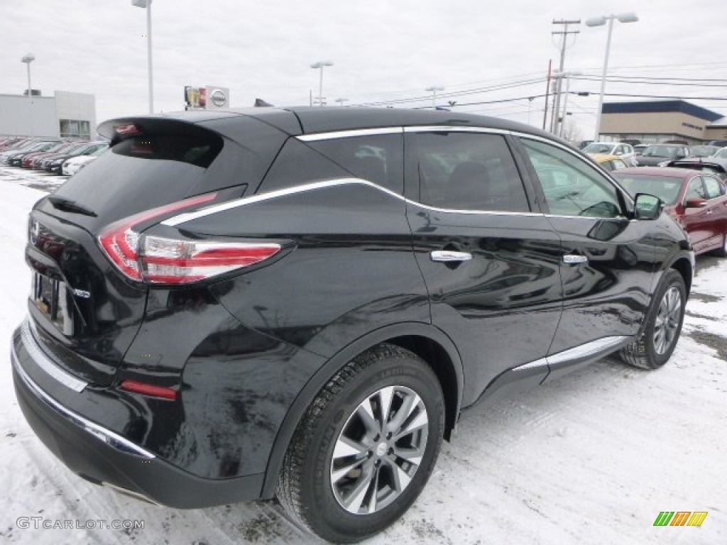 Magnetic Black 2015 Nissan Murano S AWD Exterior Photo #101367258