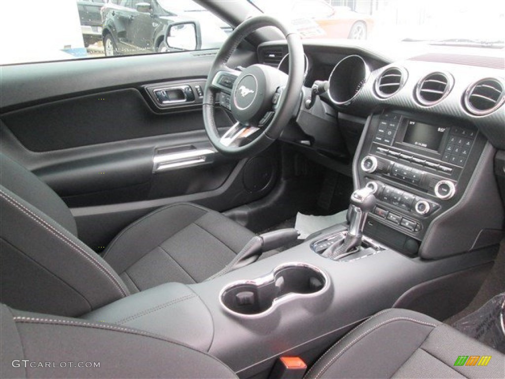 2015 Mustang V6 Coupe - Ingot Silver Metallic / Ebony photo #11