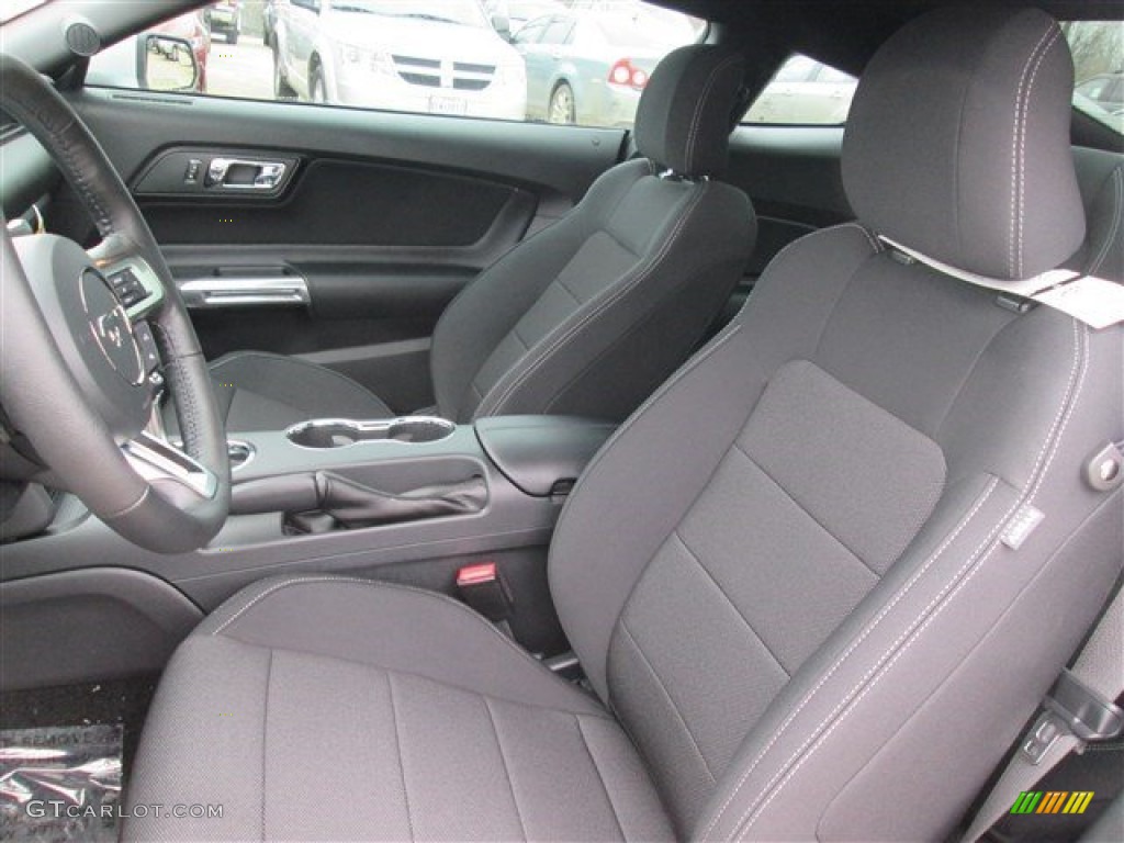2015 Mustang V6 Coupe - Ingot Silver Metallic / Ebony photo #12