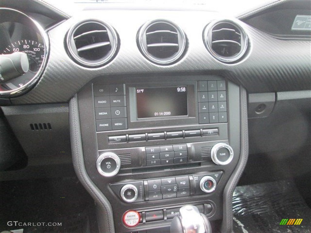 2015 Mustang V6 Coupe - Ingot Silver Metallic / Ebony photo #18