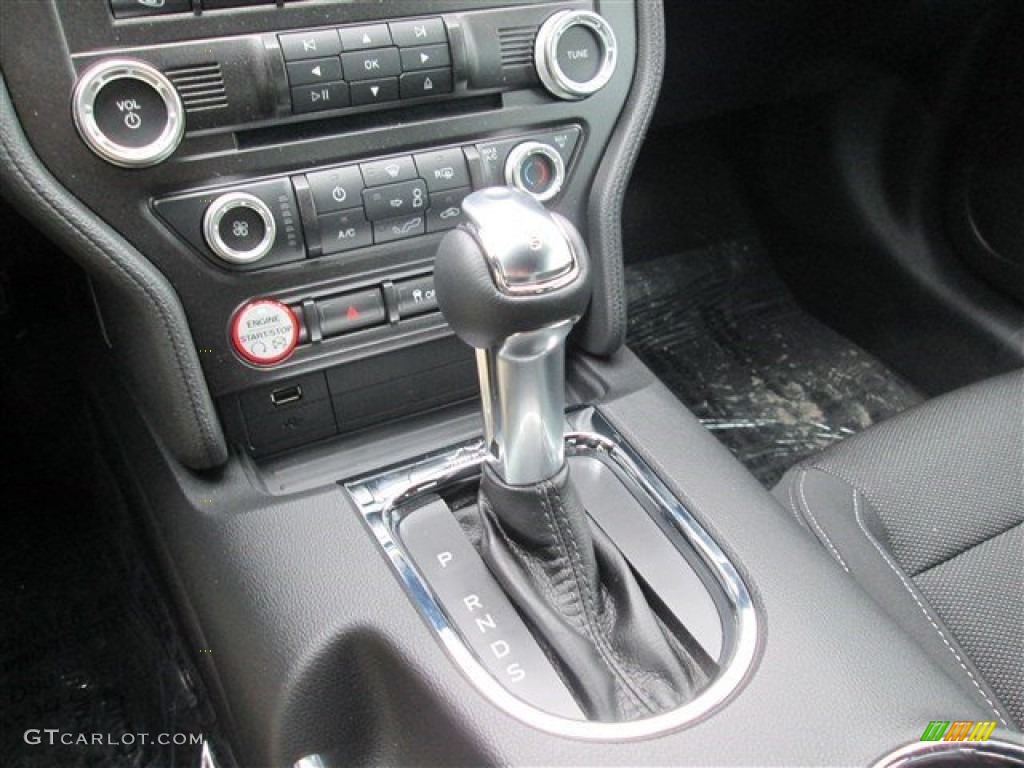 2015 Mustang V6 Coupe - Ingot Silver Metallic / Ebony photo #20