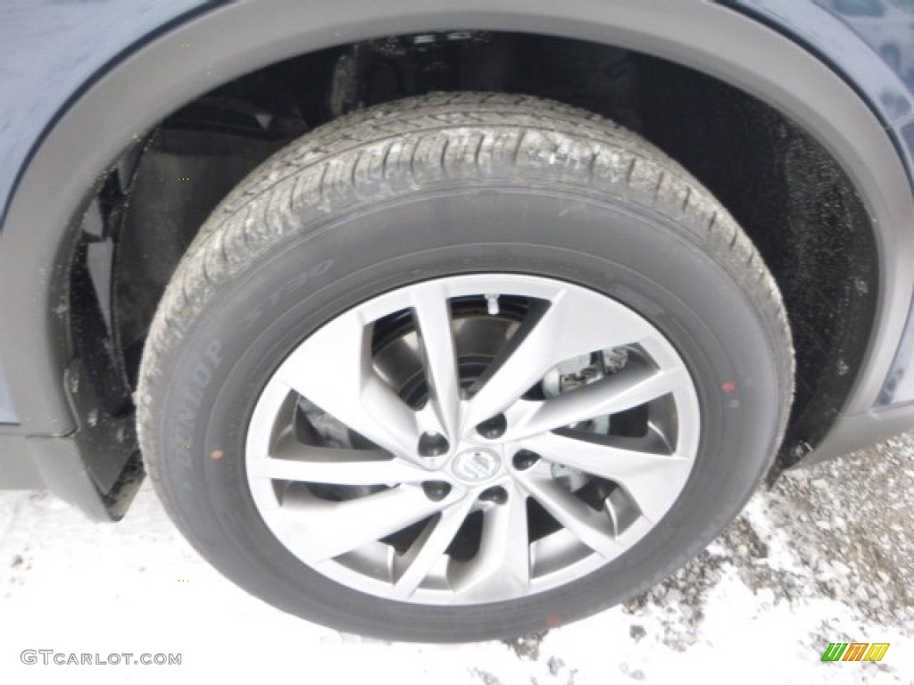 2015 Rogue SL AWD - Arctic Blue Metallic / Charcoal photo #9