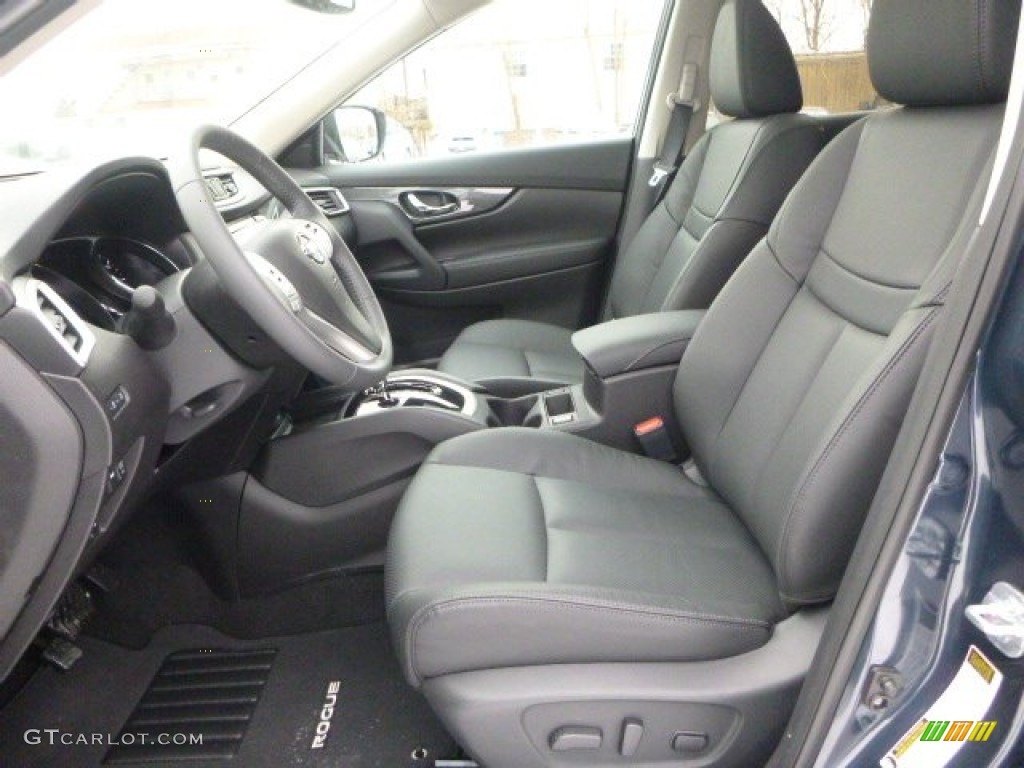 2015 Rogue SL AWD - Arctic Blue Metallic / Charcoal photo #15