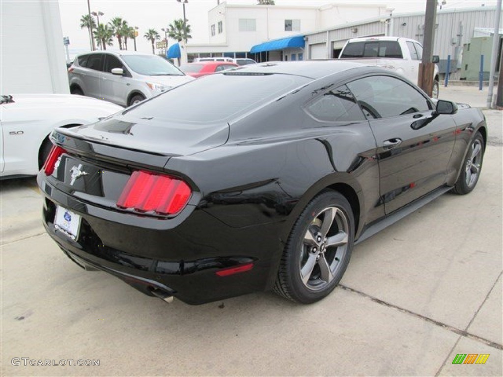 2015 Mustang V6 Coupe - Black / Ebony photo #10