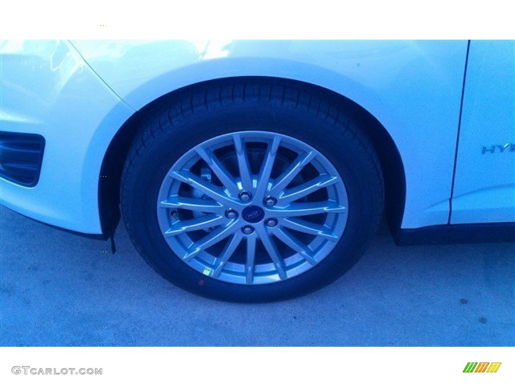2015 C-Max Hybrid SEL - White Platinum Tricoat / Medium Light Stone photo #3
