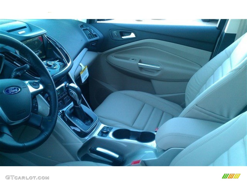 2015 C-Max Hybrid SEL - White Platinum Tricoat / Medium Light Stone photo #22