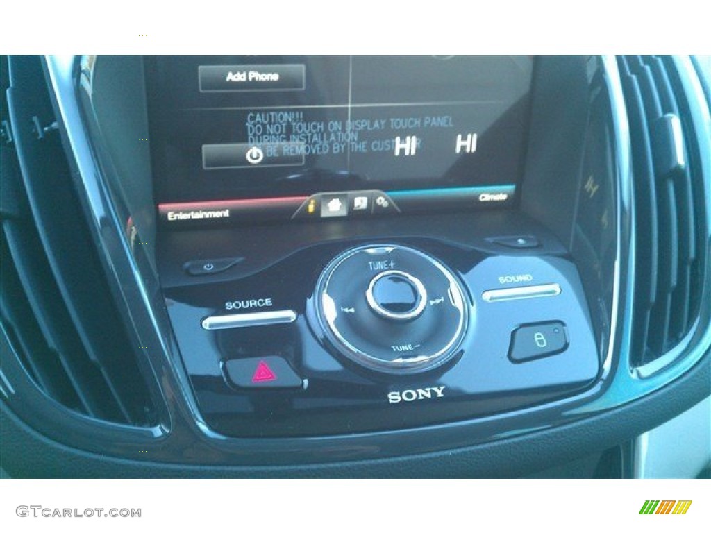 2015 C-Max Hybrid SEL - White Platinum Tricoat / Medium Light Stone photo #29