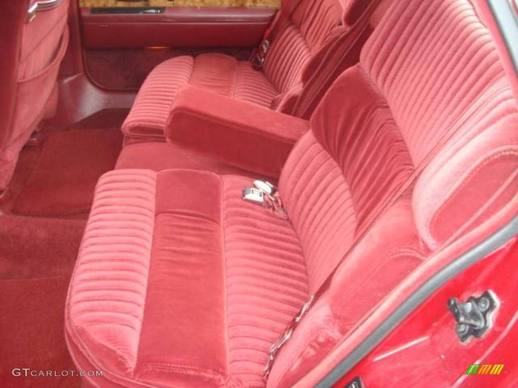 1991 Medium Garnet Red Metallic Buick Park Avenue Ultra