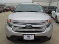 2015 Ingot Silver Ford Explorer XLT  photo #4