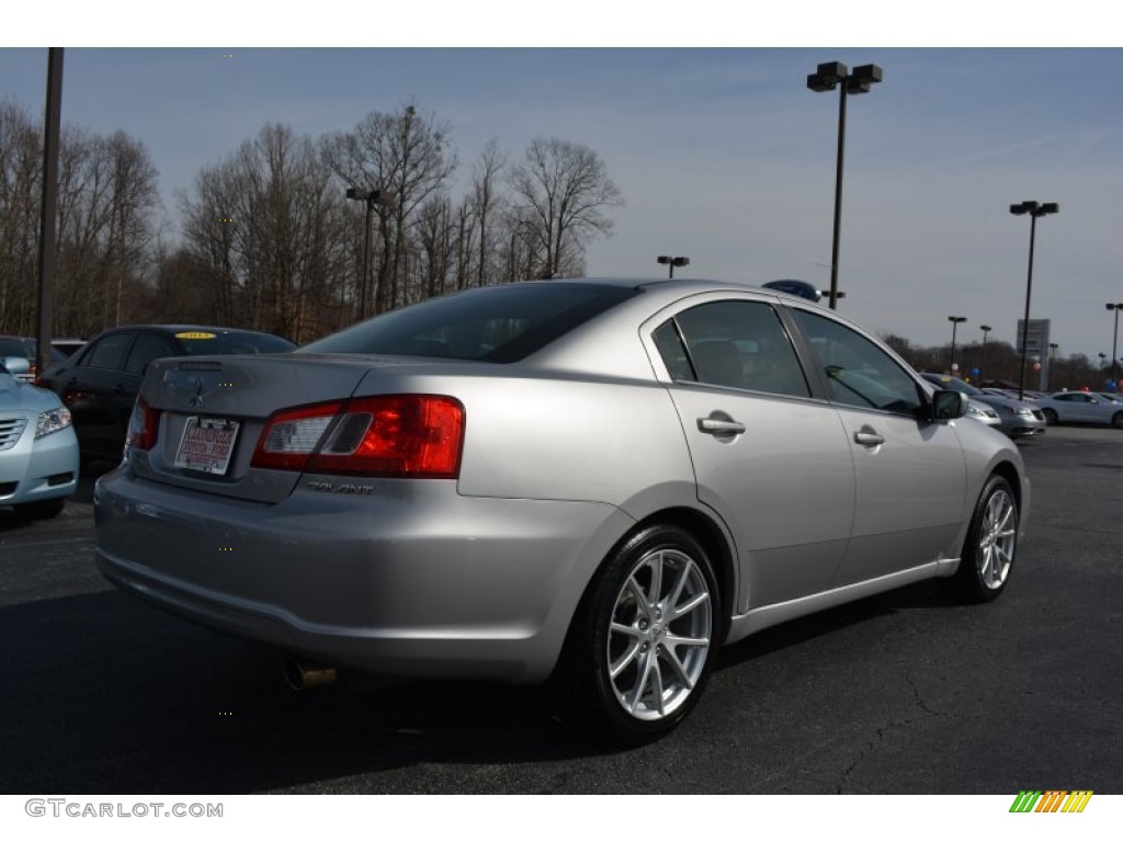 2012 Galant SE - Quick Silver / Black photo #3